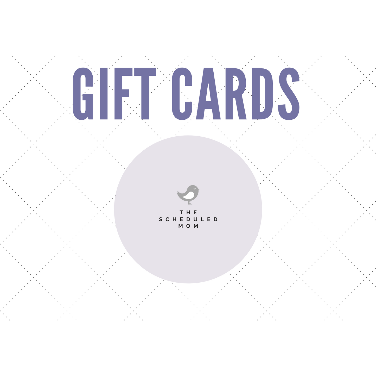 Digital Gift Card - The Scheduled Mom