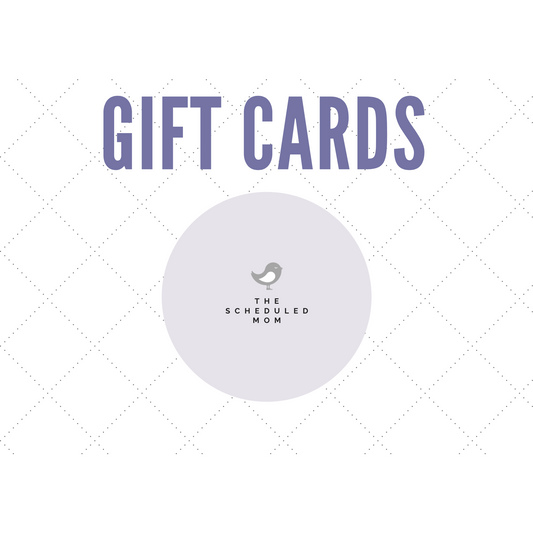 Digital Gift Card - The Scheduled Mom