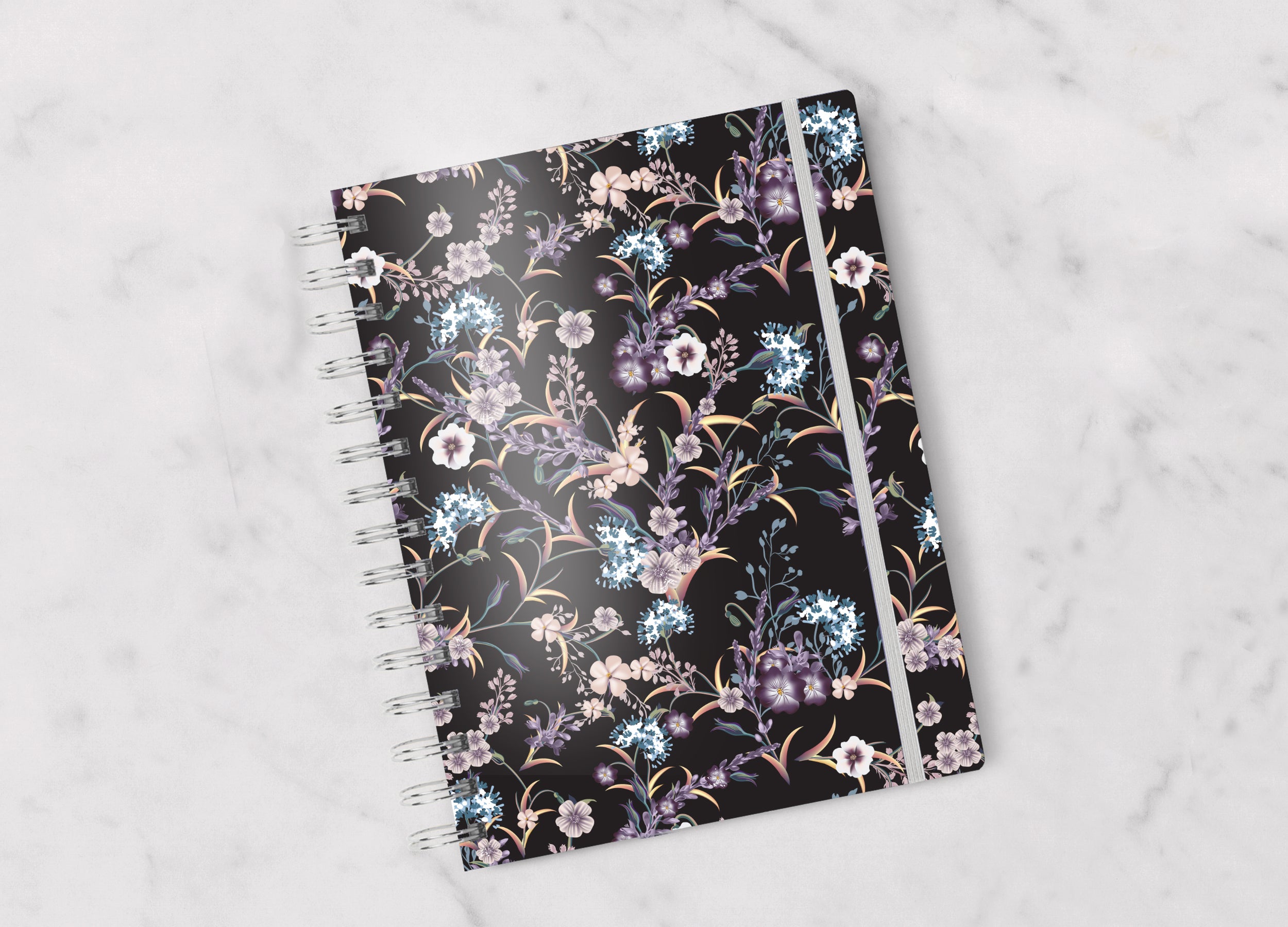 4 in 1 Mom Planner - Midnight Bloom Cover